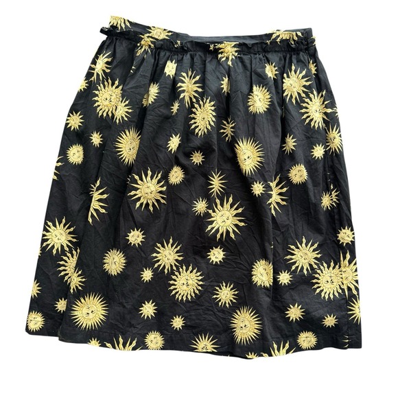 Modcloth Dresses & Skirts - MODCLOTH DayTime Astrology‎ Sun Print Black Skirt Size 8 Celestial School